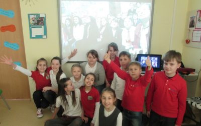 Francuski projekt eTwinning w klasie VI – „Moi et mon école”